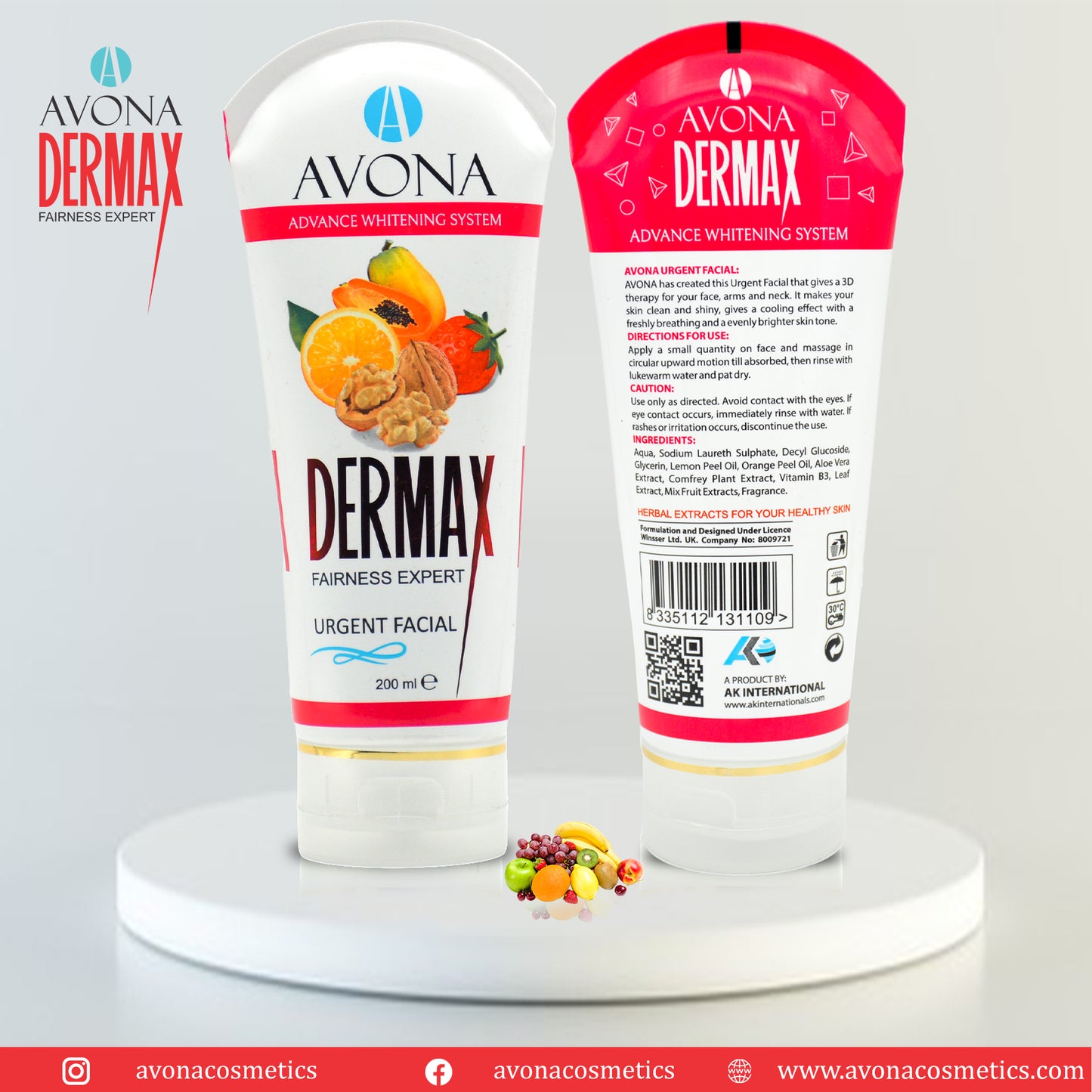 AVONA Dermax Facial Kit