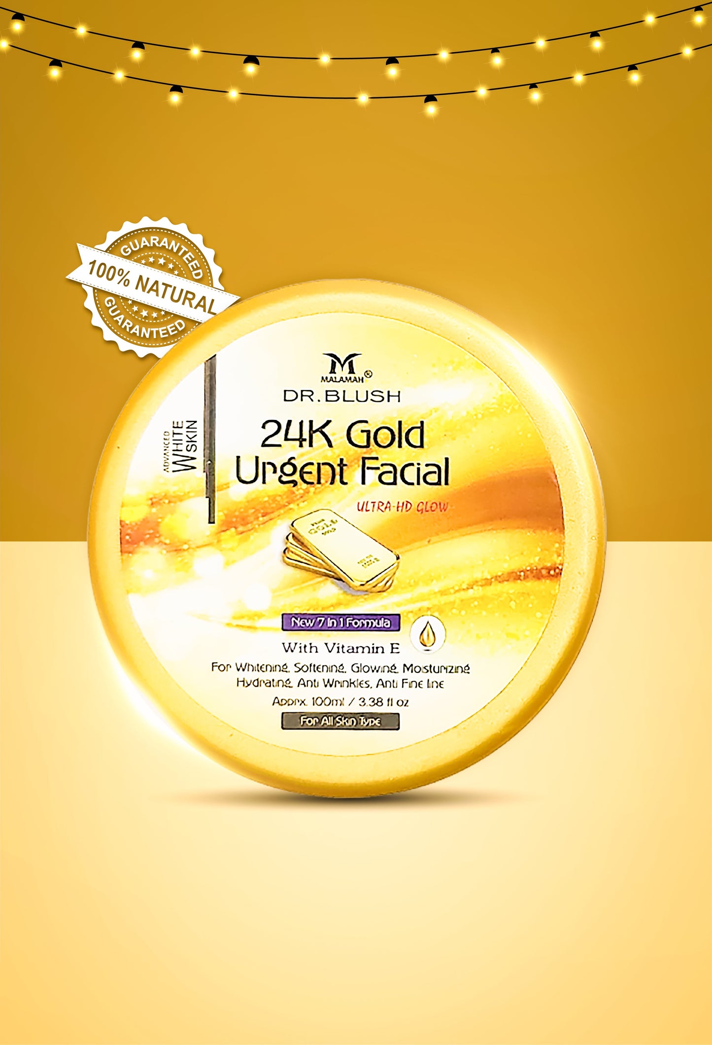 Dr Blush 24k Gold Urgent Facial