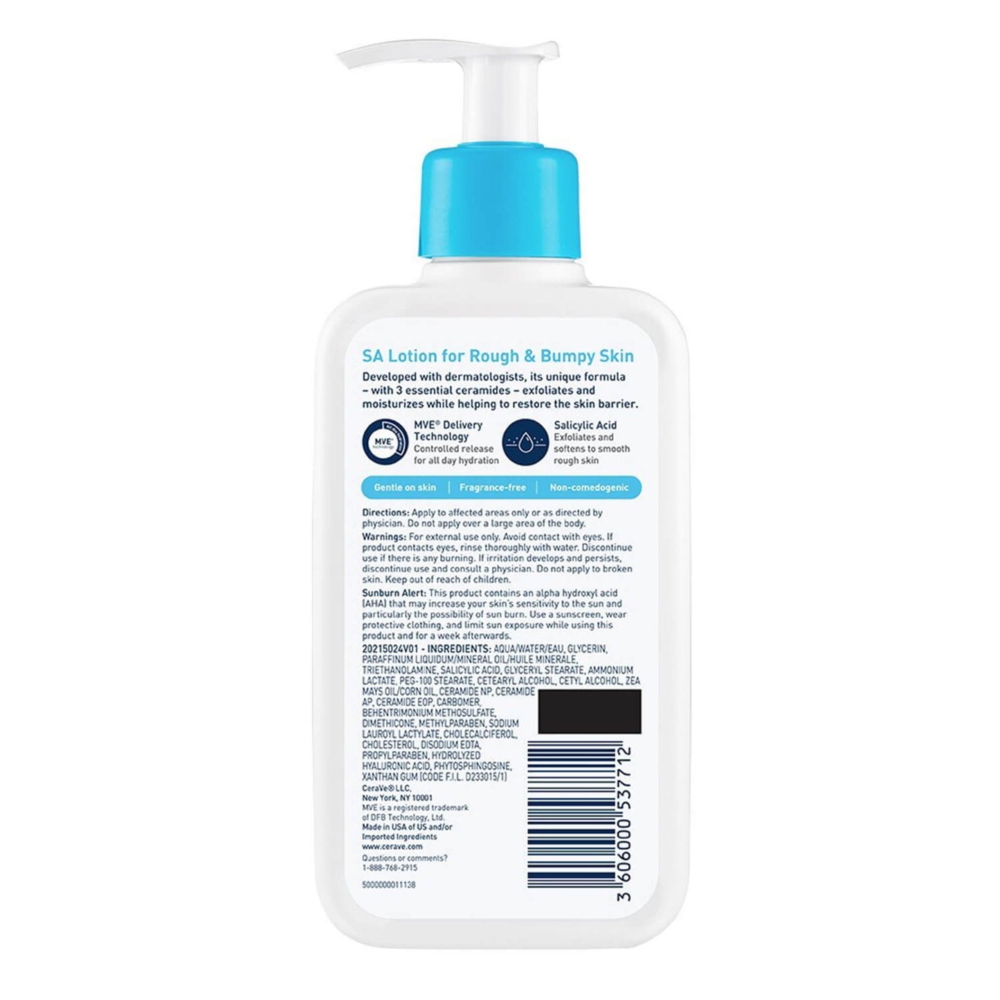 CeraVe SA Lotion for Rough and Bumpy Skin
